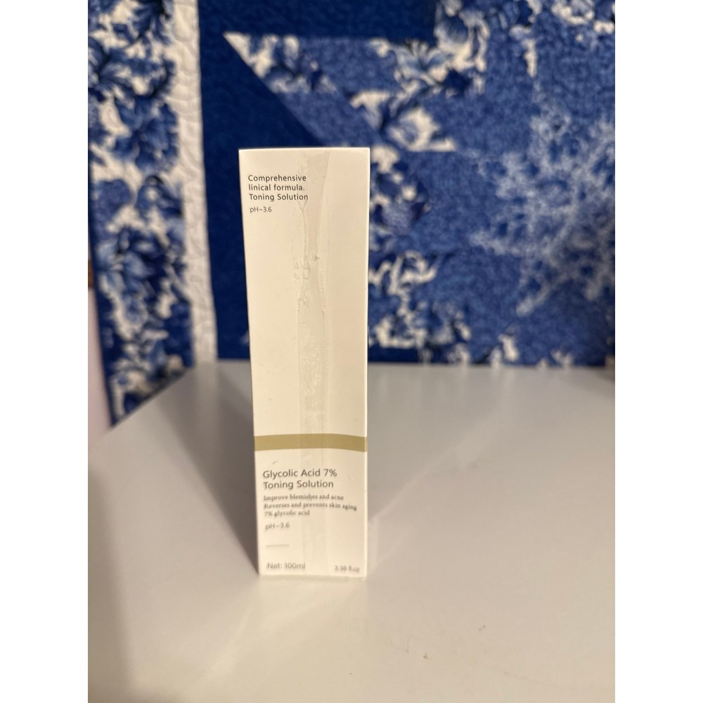 Glycolic Acid 7% Toning Solution for Blemishes Acne and Aging 100ml